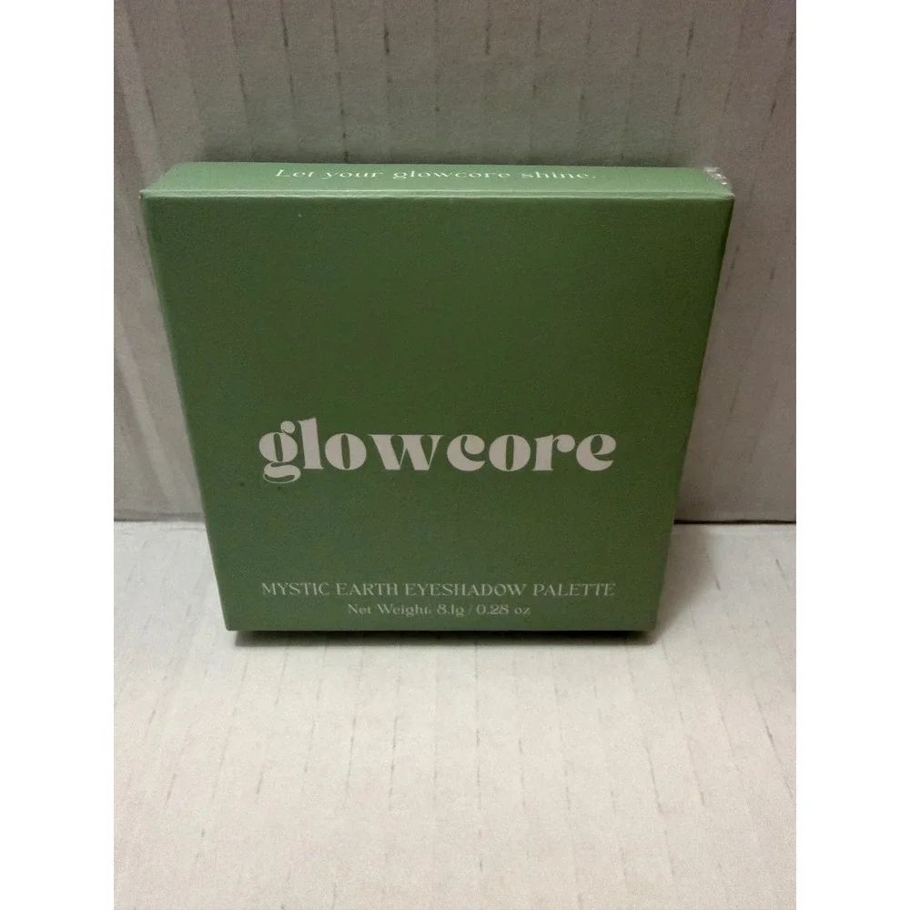 Glowcore Mystic Earth Eyeshadow Palette 9 Pan Matte Shimmer Cruelty Free NEW